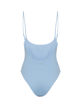 One-piece swimsuit Cecille with rhinestone striped embellishment - MC2 Saint Barth