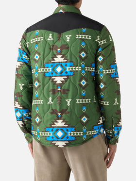 Padded overshirt Chalet with patch pockets