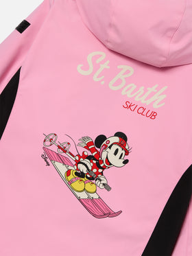 Giacca da sci Chavanette rosa con stampa Minnie sul retro | Special edition