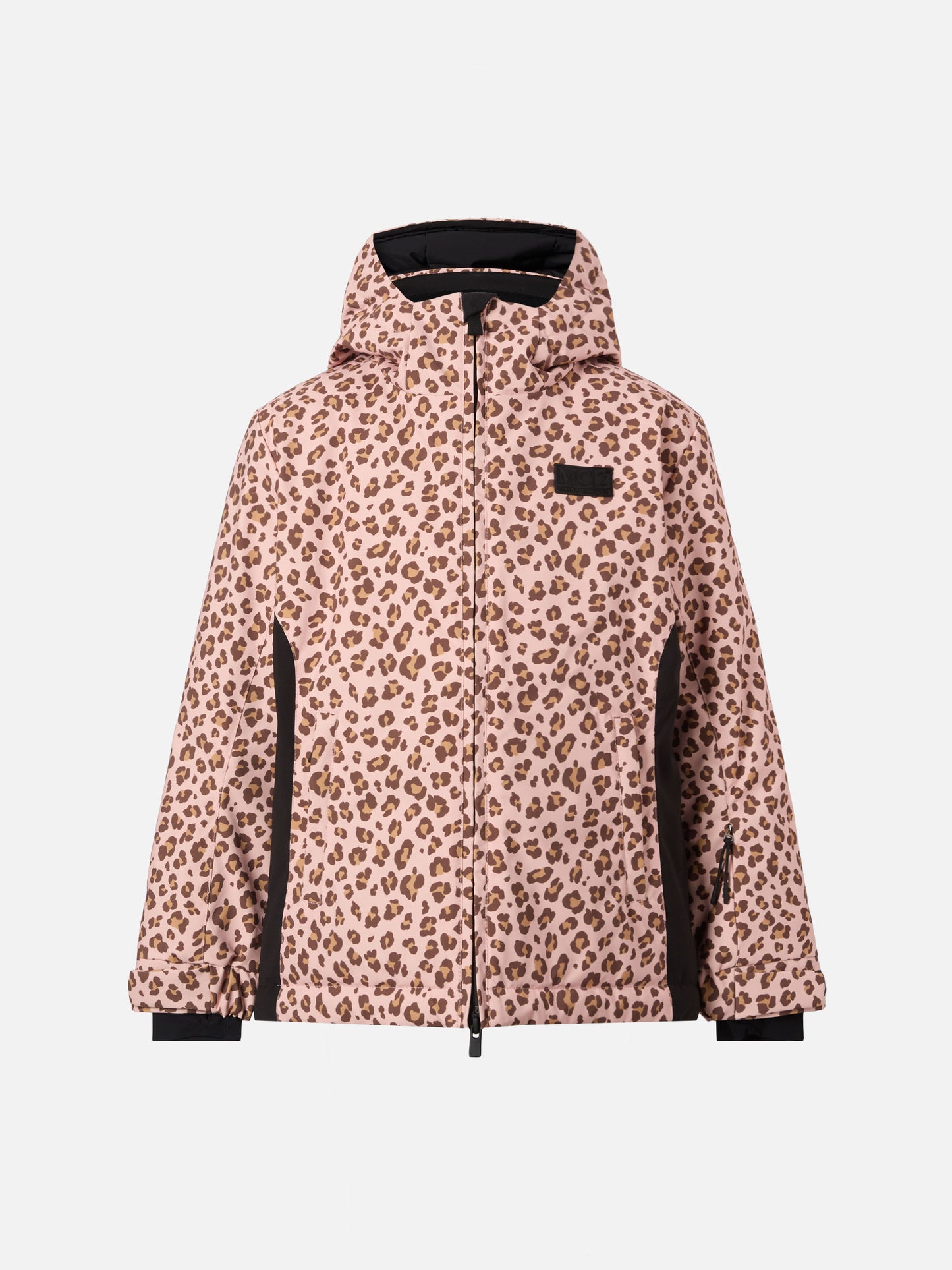 Ski jacket Chavanette with leopard print