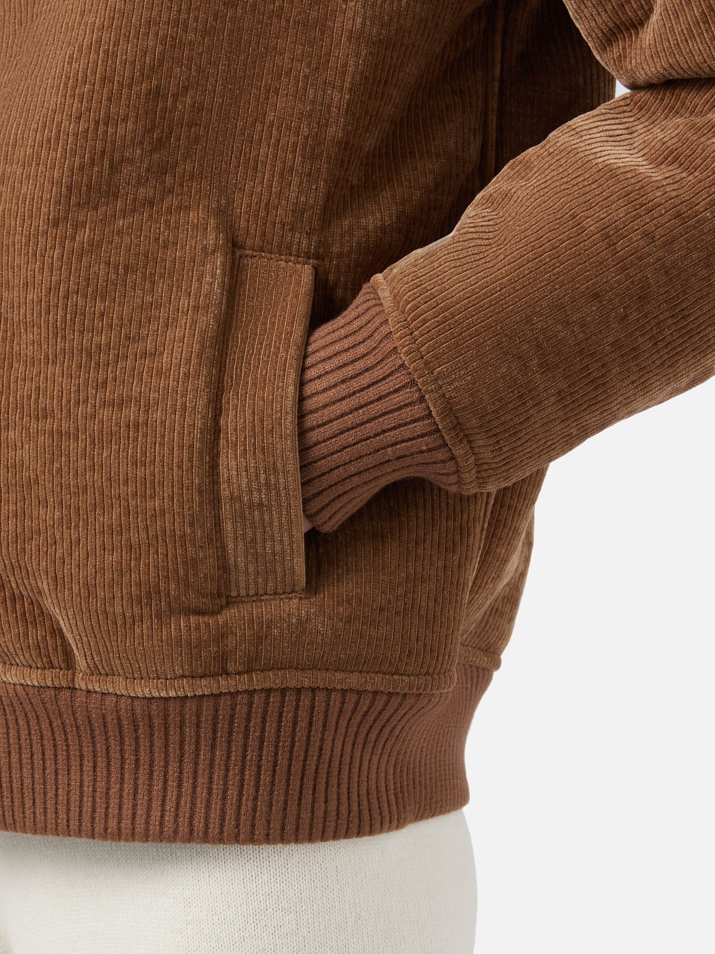 Celia corduroy bomber with teddy lining