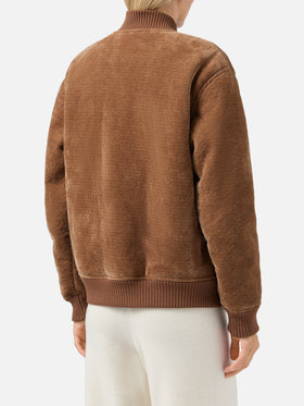 Celia corduroy bomber with teddy lining