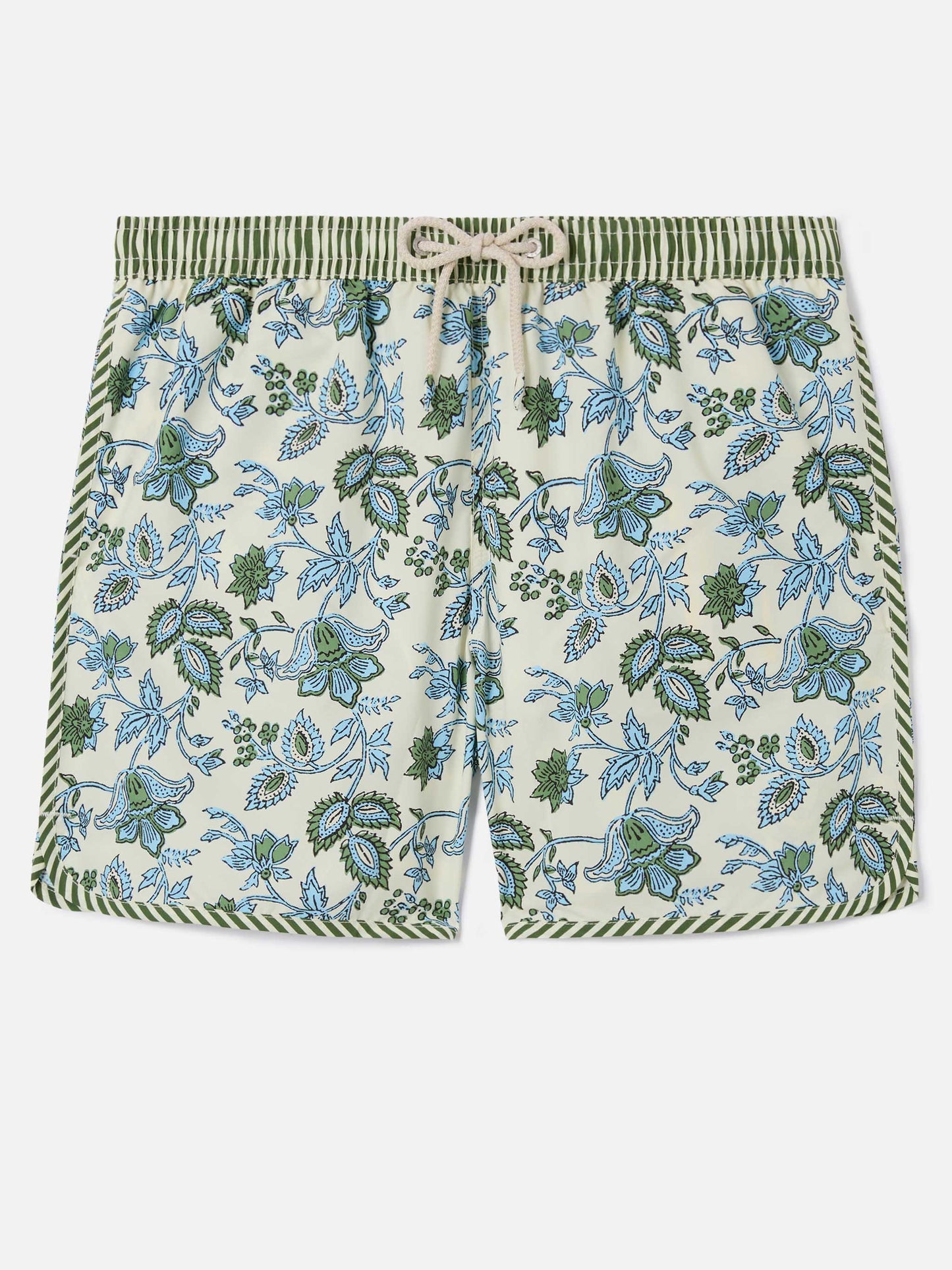 Comporta swim shorts with floral print