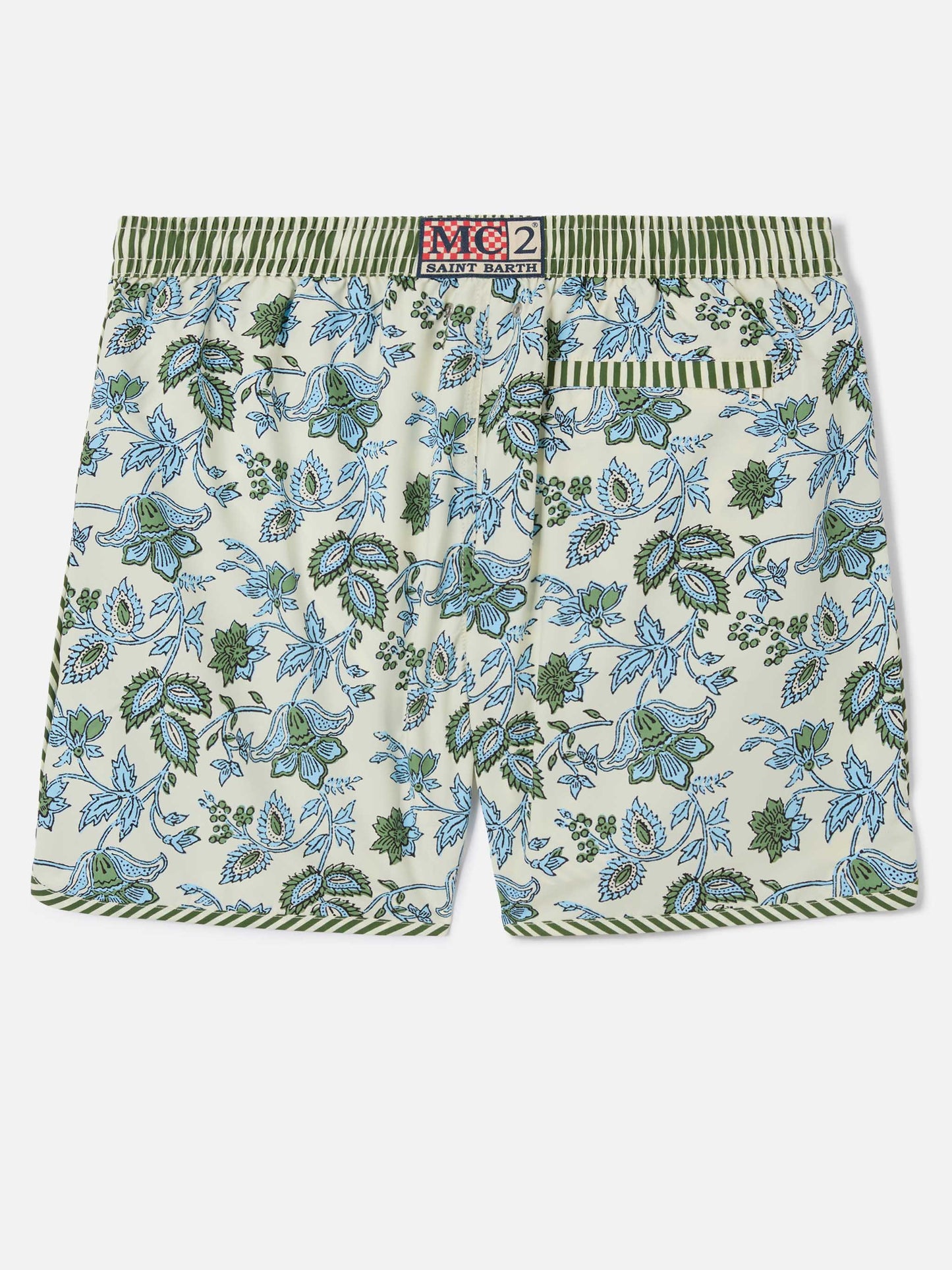 Comporta swim shorts with floral print