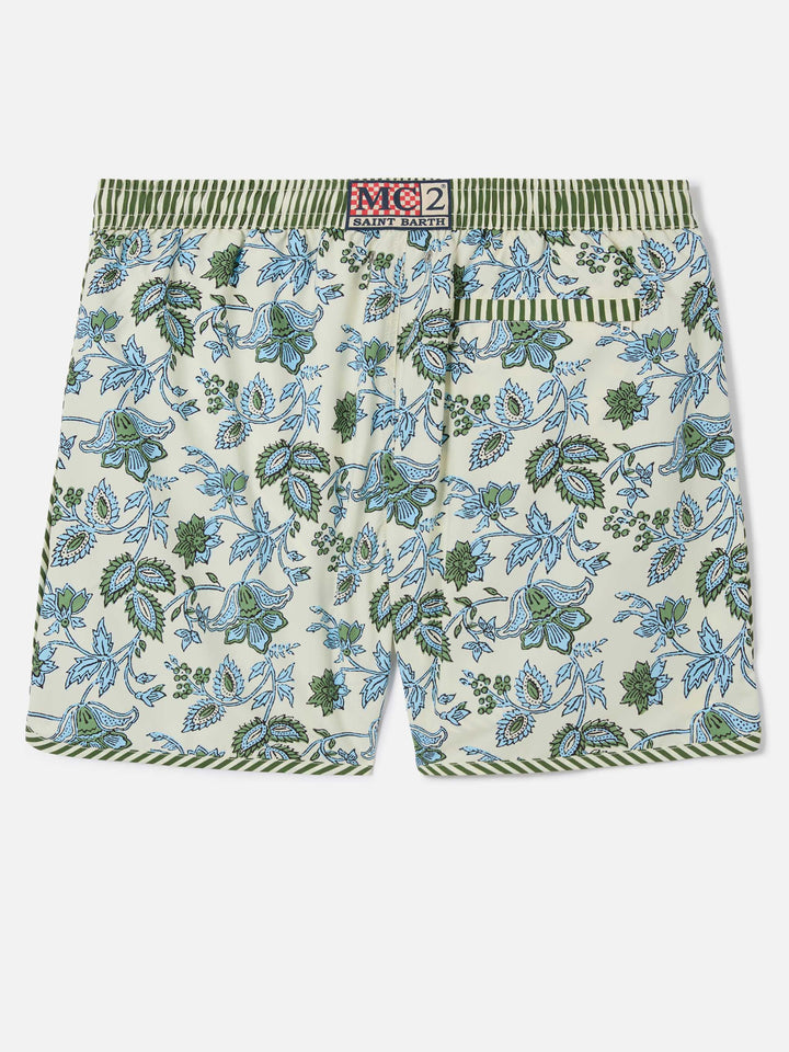 Costume mare Comporta con fantasia floreale