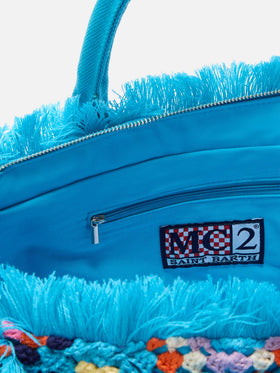 Borsa a mano Colette crochet turchese