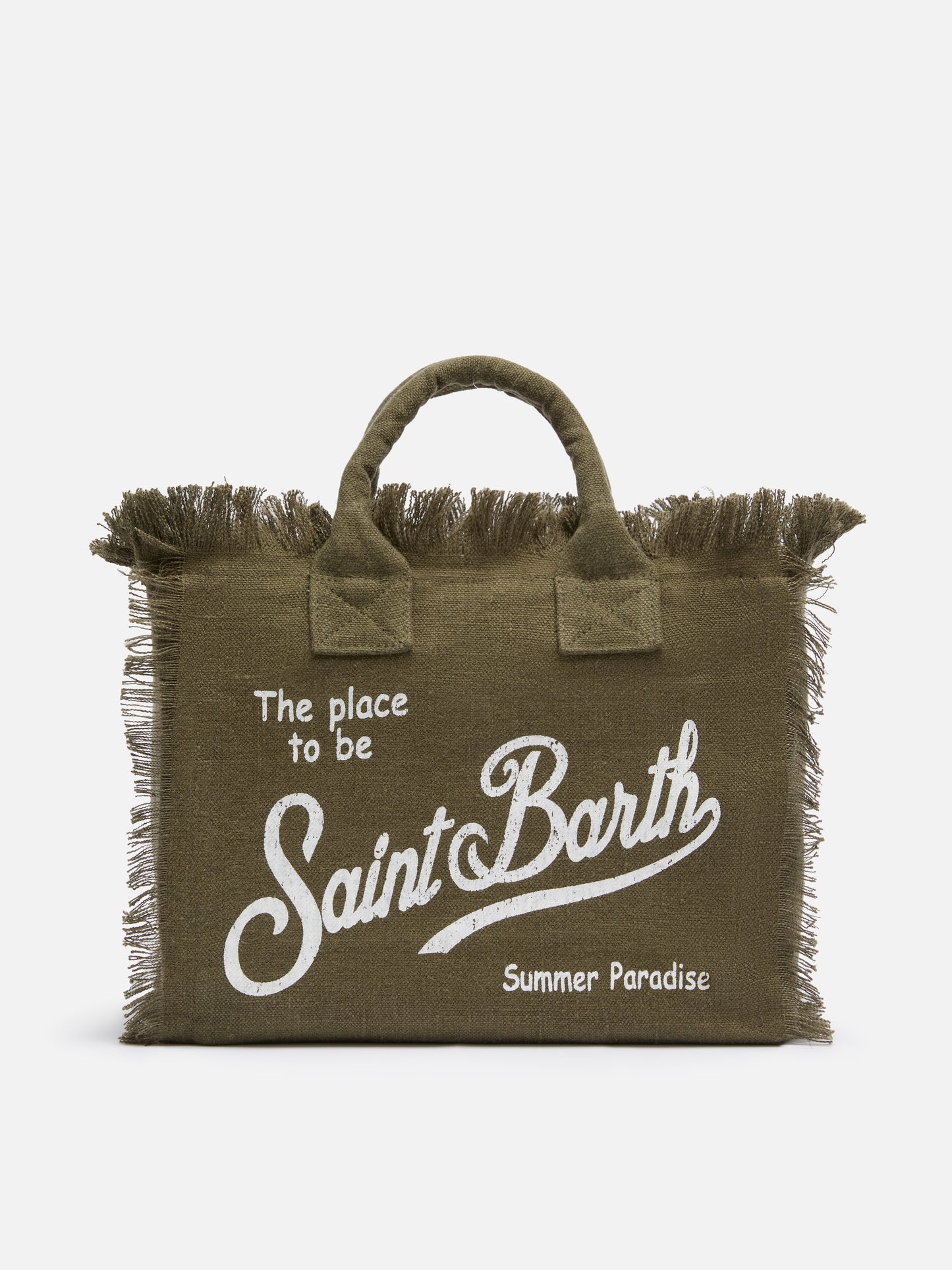 Colette Handtasche in Militärgrün aus 100% Leinen