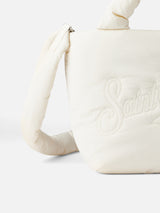 Colette Puffer beige Handtasche mit Schultergurt