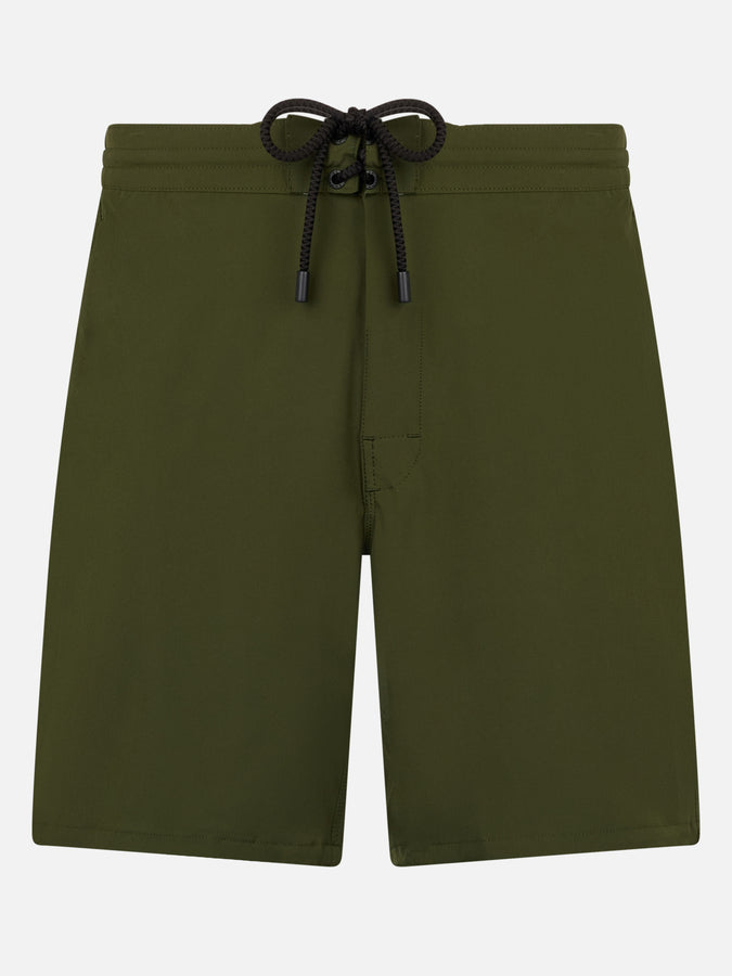 Mc2 Saint Barth Costume da bagno uomo Comfort Surf di colore verde militare