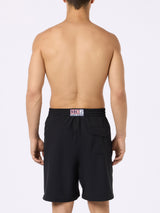 Man black Comfort Surf swim shorts