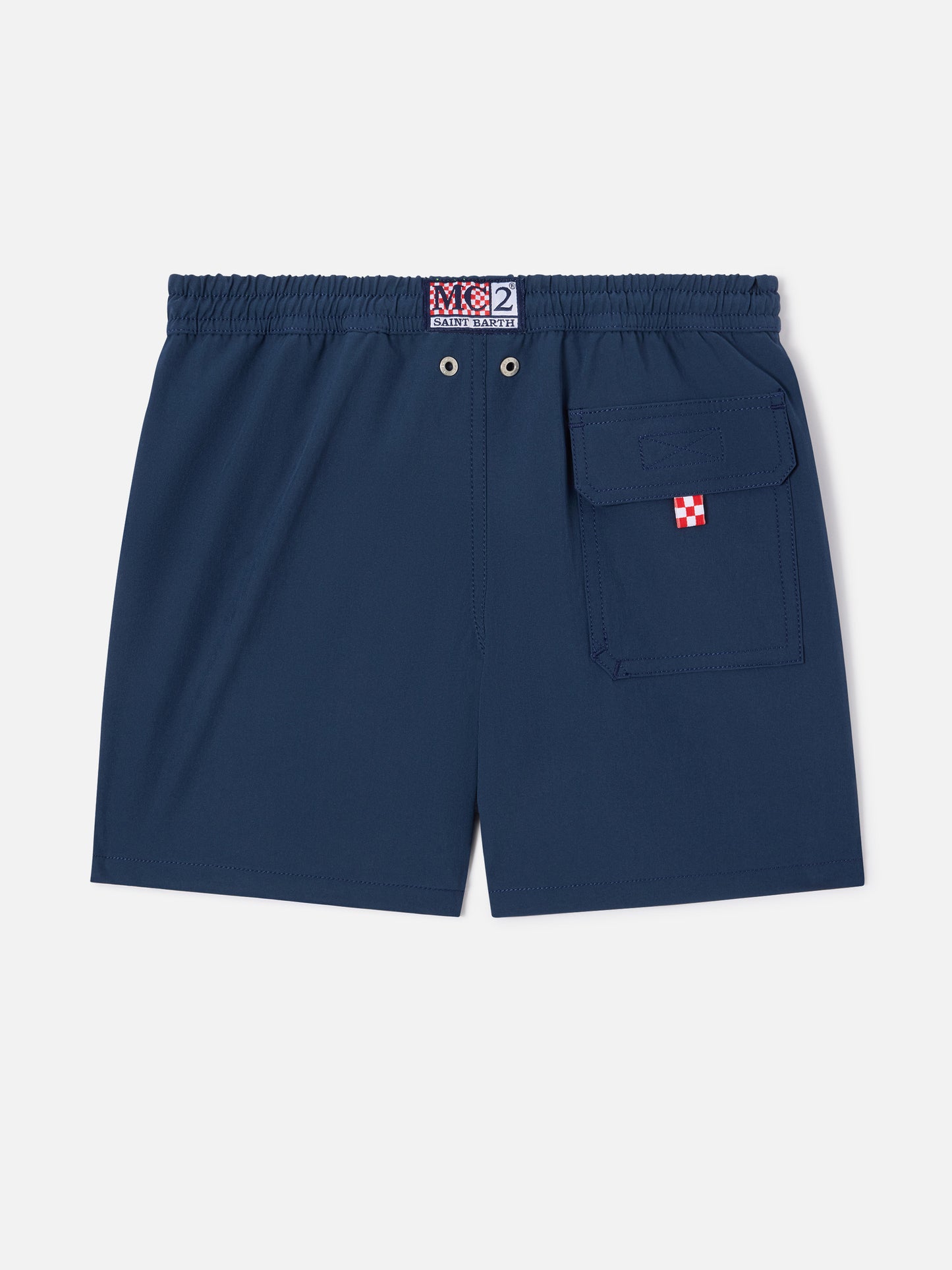 Bañador short cómodo azul marino para niño 