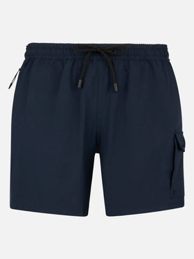 Costume da bagno da uomo blu navy comfort ed elasticizzato
