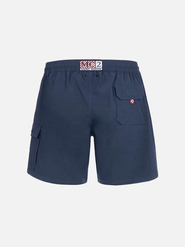 Man blue Comfort swim shorts