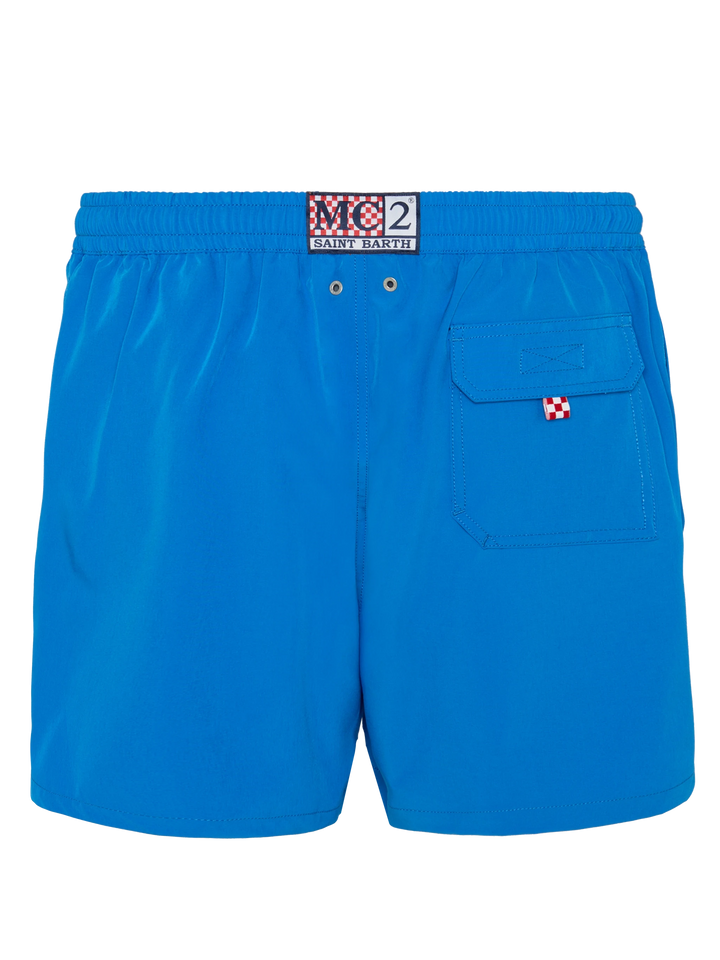 Bluette Comfort swim shorts with St. Barth embroidery - MC2 Saint Barth