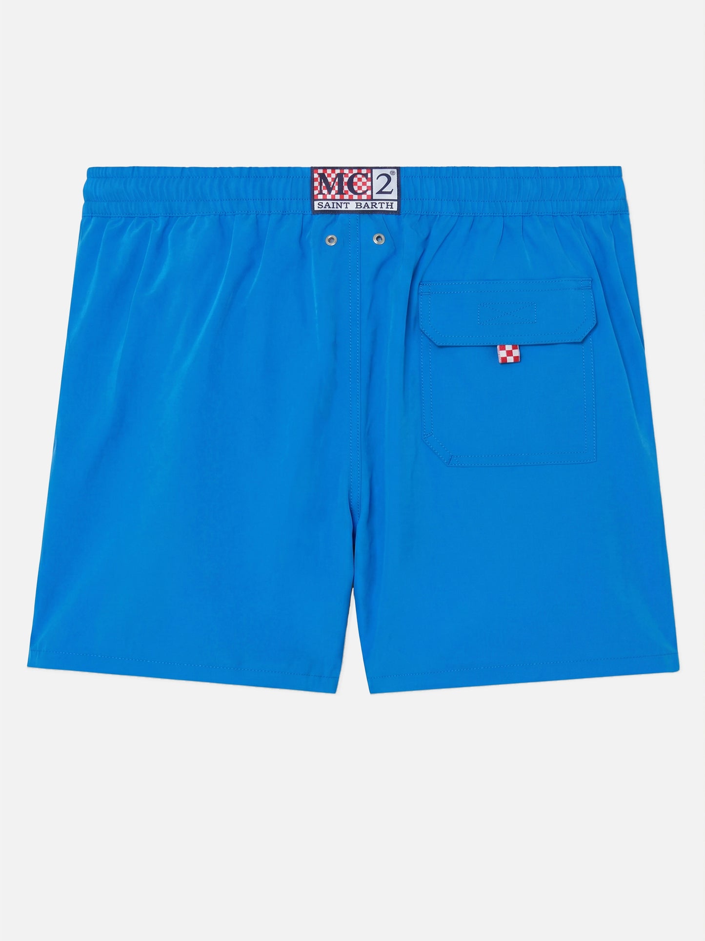 Bluette Comfort Badeshorts mit St. Barth-Stickerei