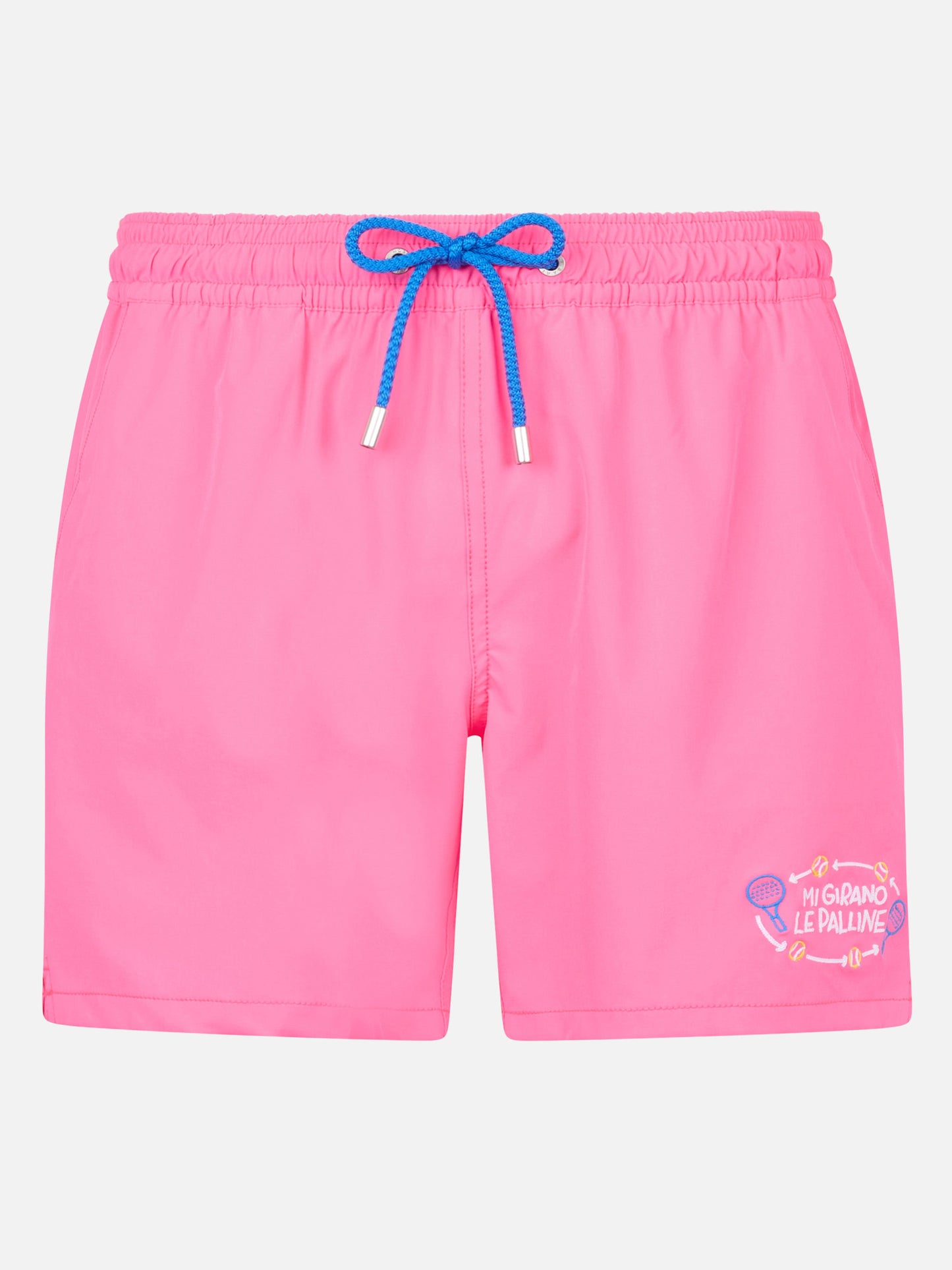 Costume classico elasticizzato Comfort con ricamo Mi girano le palline | EDIZIONE SPECIALE INSULTI LUMINOSI