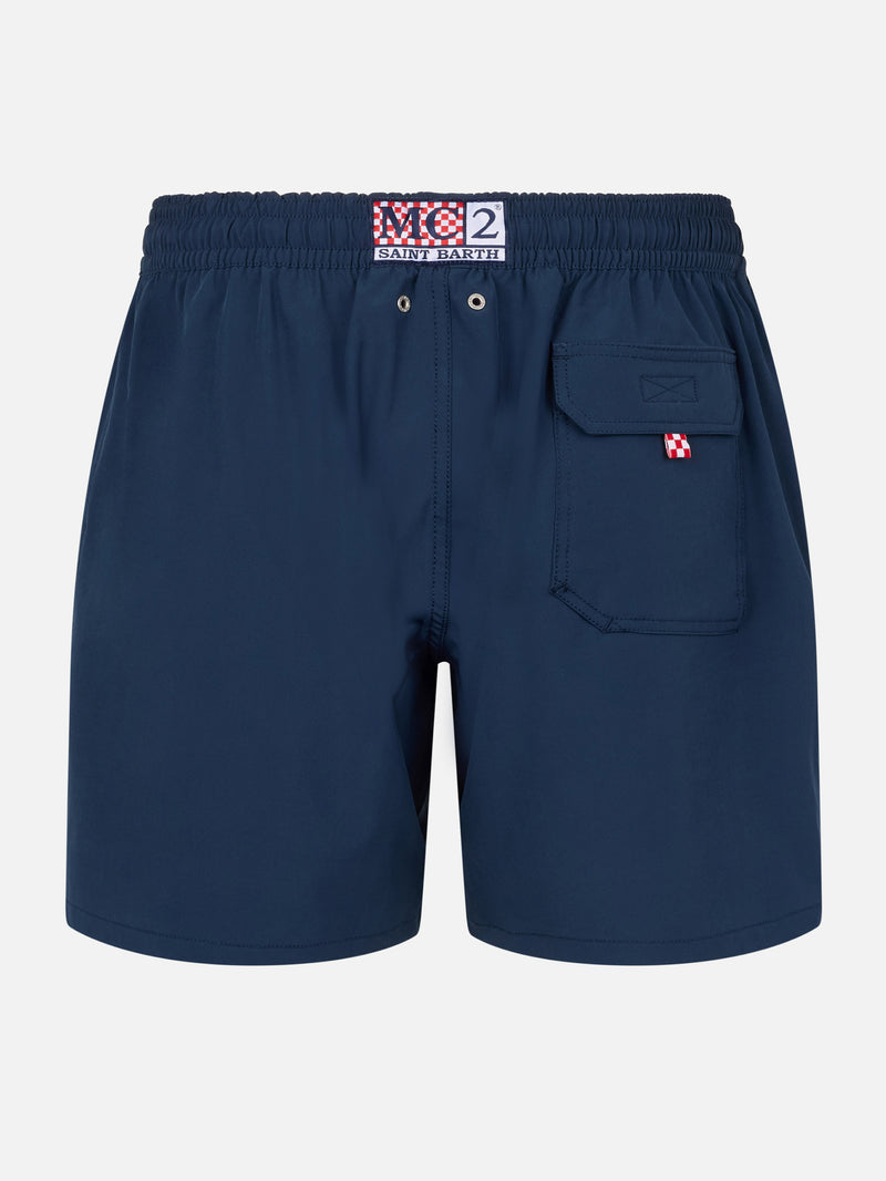 Man Comfort Badeshorts mit Dal Padel alla Brace-Stickerei | INSULTI LUMINOSI SONDEREDITION