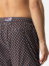 Comfort Light swim shorts with tie print