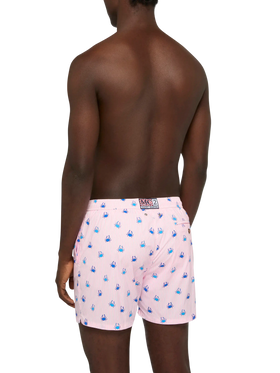 Comfort Light swim shorts with crab print - MC2 Saint Barth