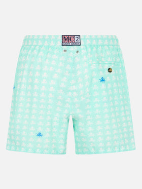 Comfort Light swim shorts with octopus print - MC2 Saint Barth