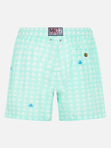 Man Comfort Light swim shorts with octopus print