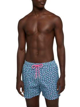 Comfort Light swim shorts with fish print - MC2 Saint Barth