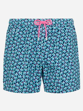 Costume mare Comfort Light con stampa pesci