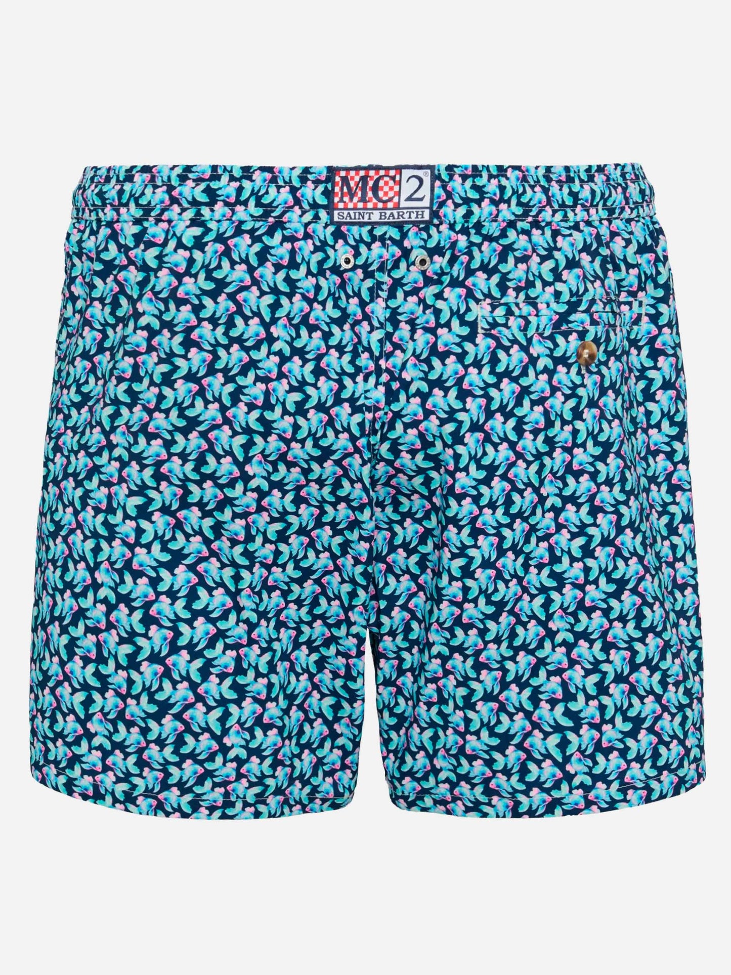 Costume mare Comfort Light con stampa pesci