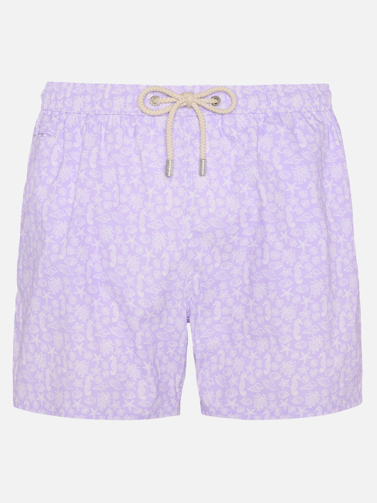 Comfort Light swim shorts with sea animals print