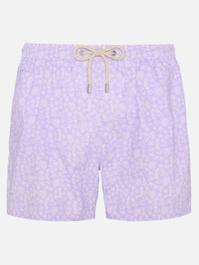 Comfort Light swim shorts with sea animals print