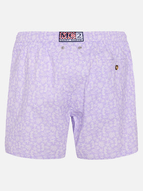 Comfort Light swim shorts with sea animals print