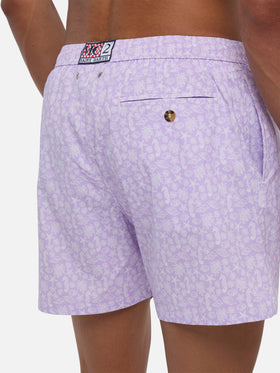Comfort Light swim shorts with sea animals print