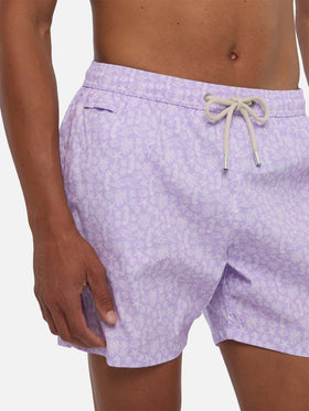 Comfort Light swim shorts with sea animals print