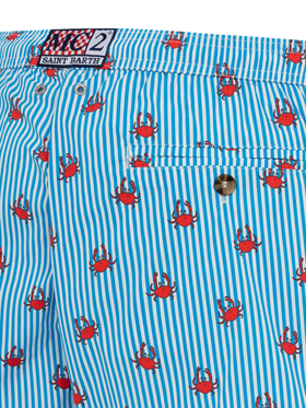Comfort Light swim shorts with crabs print - MC2 Saint Barth