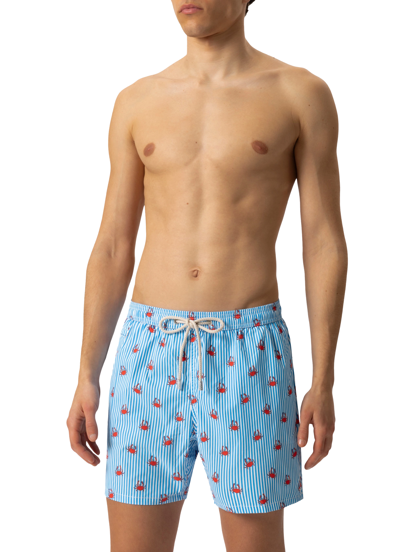 Comfort Light swim shorts with crabs print - MC2 Saint Barth