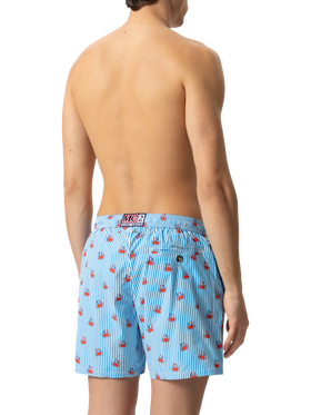 Comfort Light swim shorts with crabs print - MC2 Saint Barth