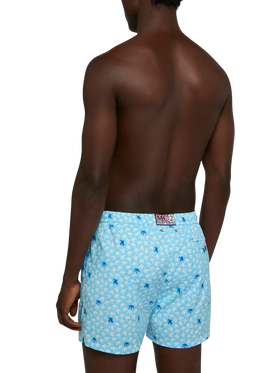 Comfort Light swim shorts with sea turtle print - MC2 Saint Barth