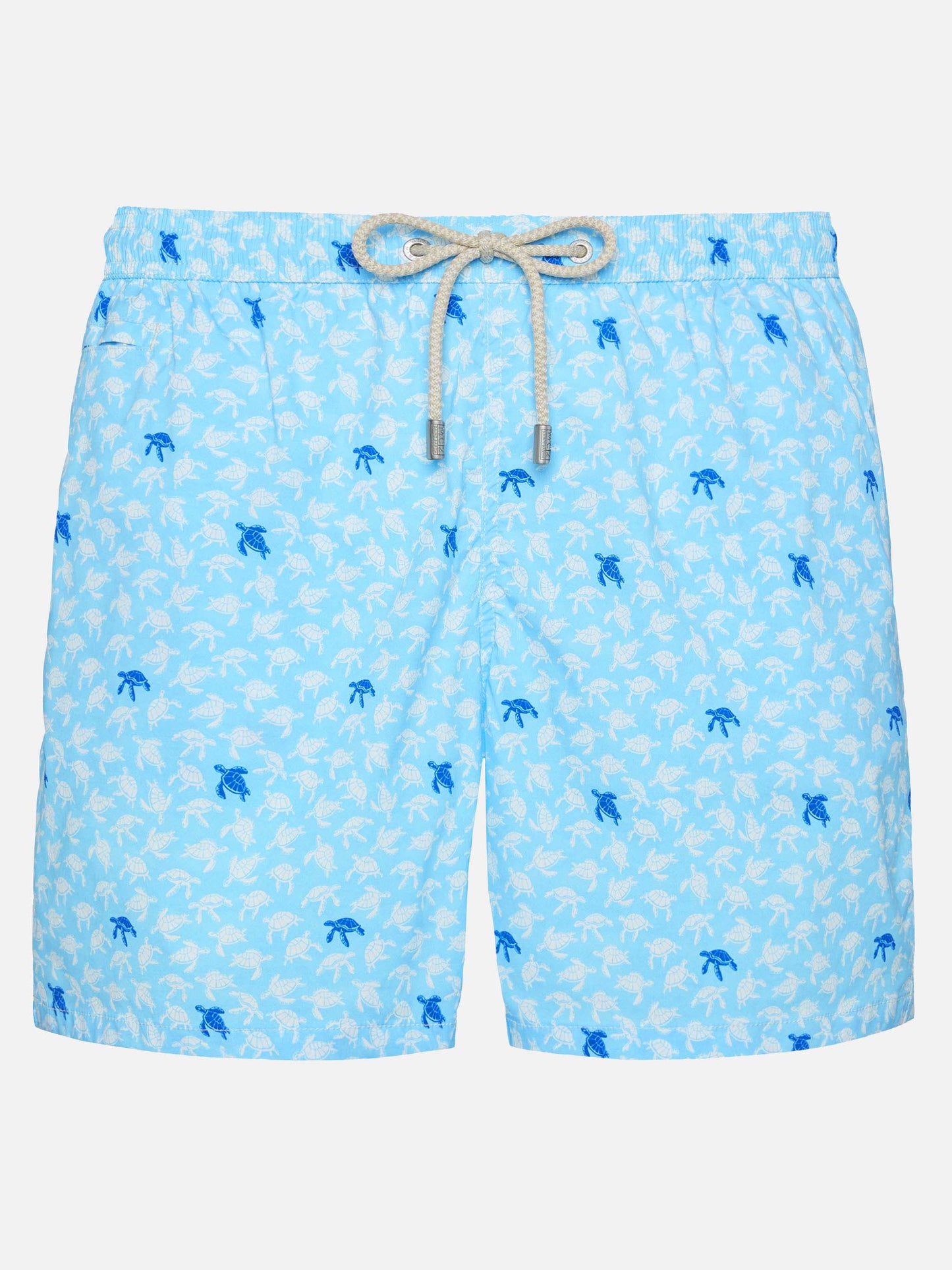 Comfort Light swim shorts with sea turtle print - MC2 Saint Barth