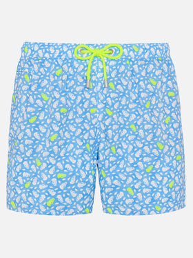 Comfort Light swim shorts with jelly fish print