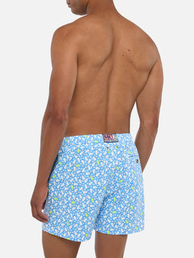 Comfort Light swim shorts with jelly fish print