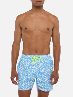 Comfort Light swim shorts with jelly fish print