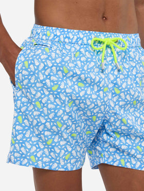 Comfort Light swim shorts with jelly fish print