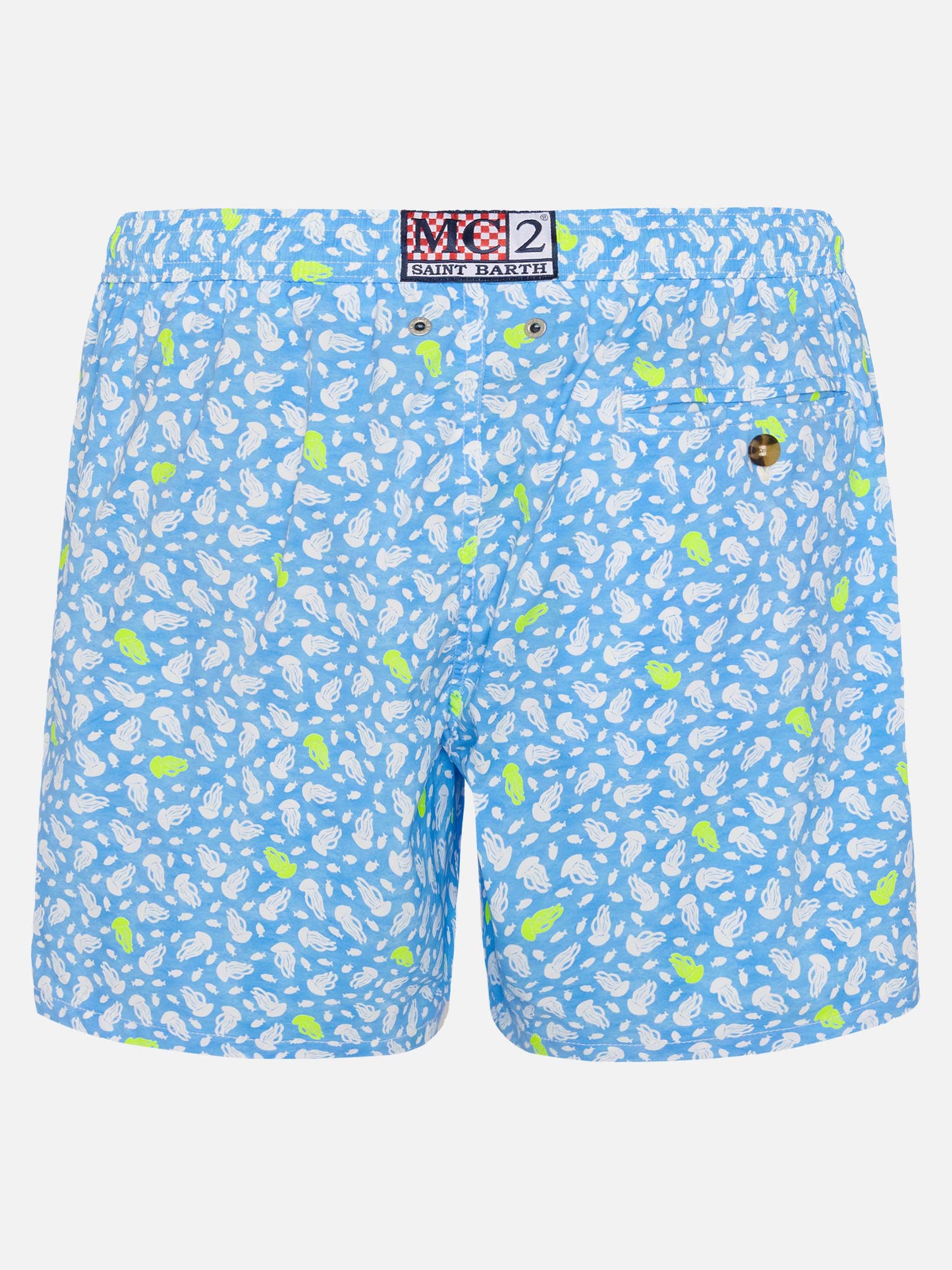 Comfort Light swim shorts with jelly fish print