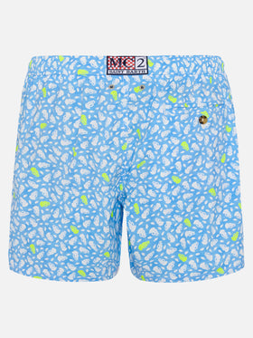 Comfort Light swim shorts with jelly fish print