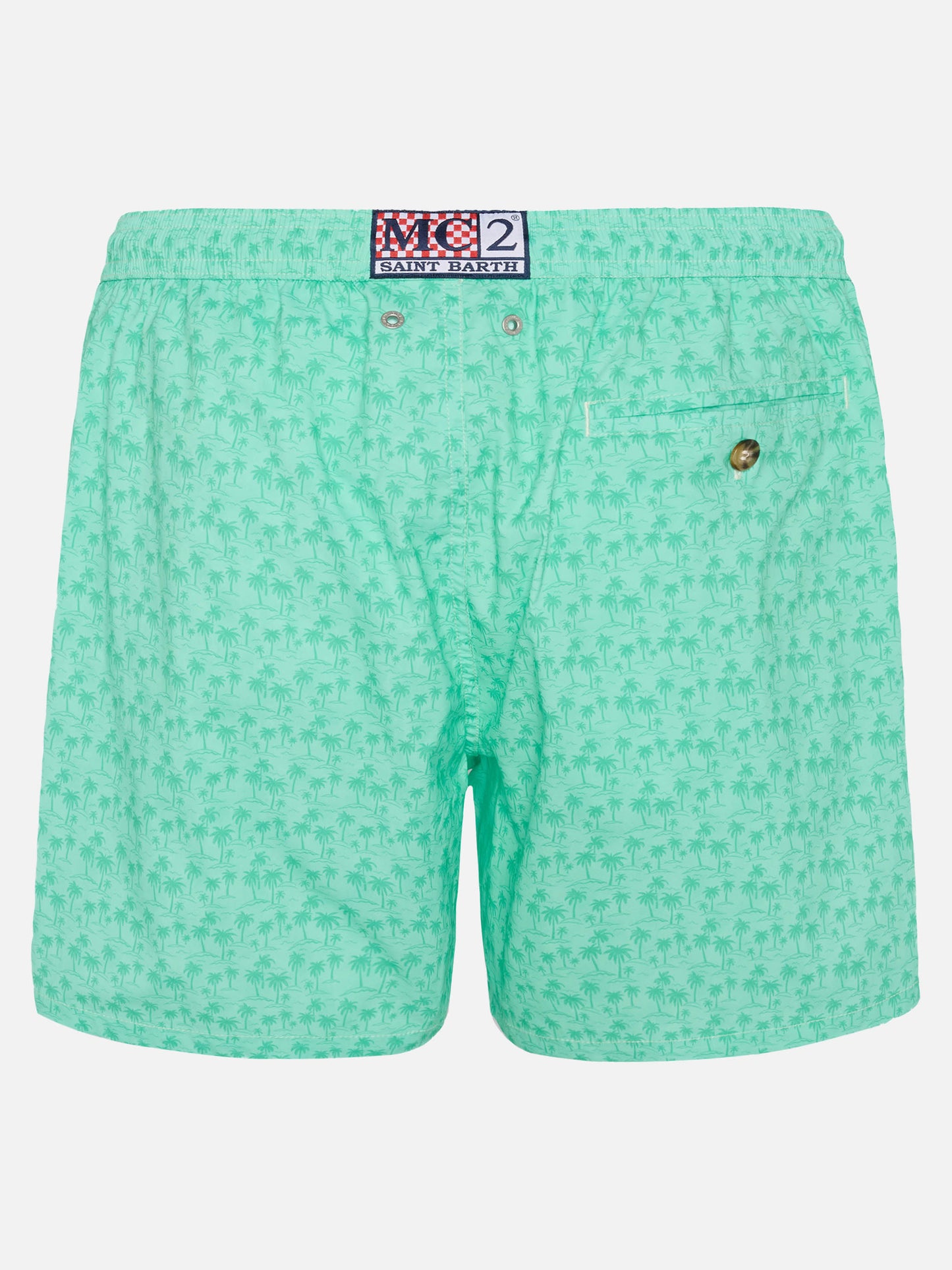 Costume mare Comfort Light con stampa palme