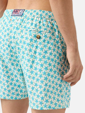 Costume mare Comfort Light con stampa stelle marine