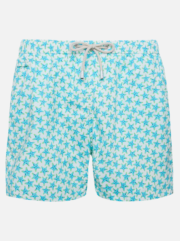 Comfort Light swim shorts with starfish print