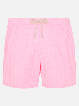 Comfort Light swim shorts with fish print