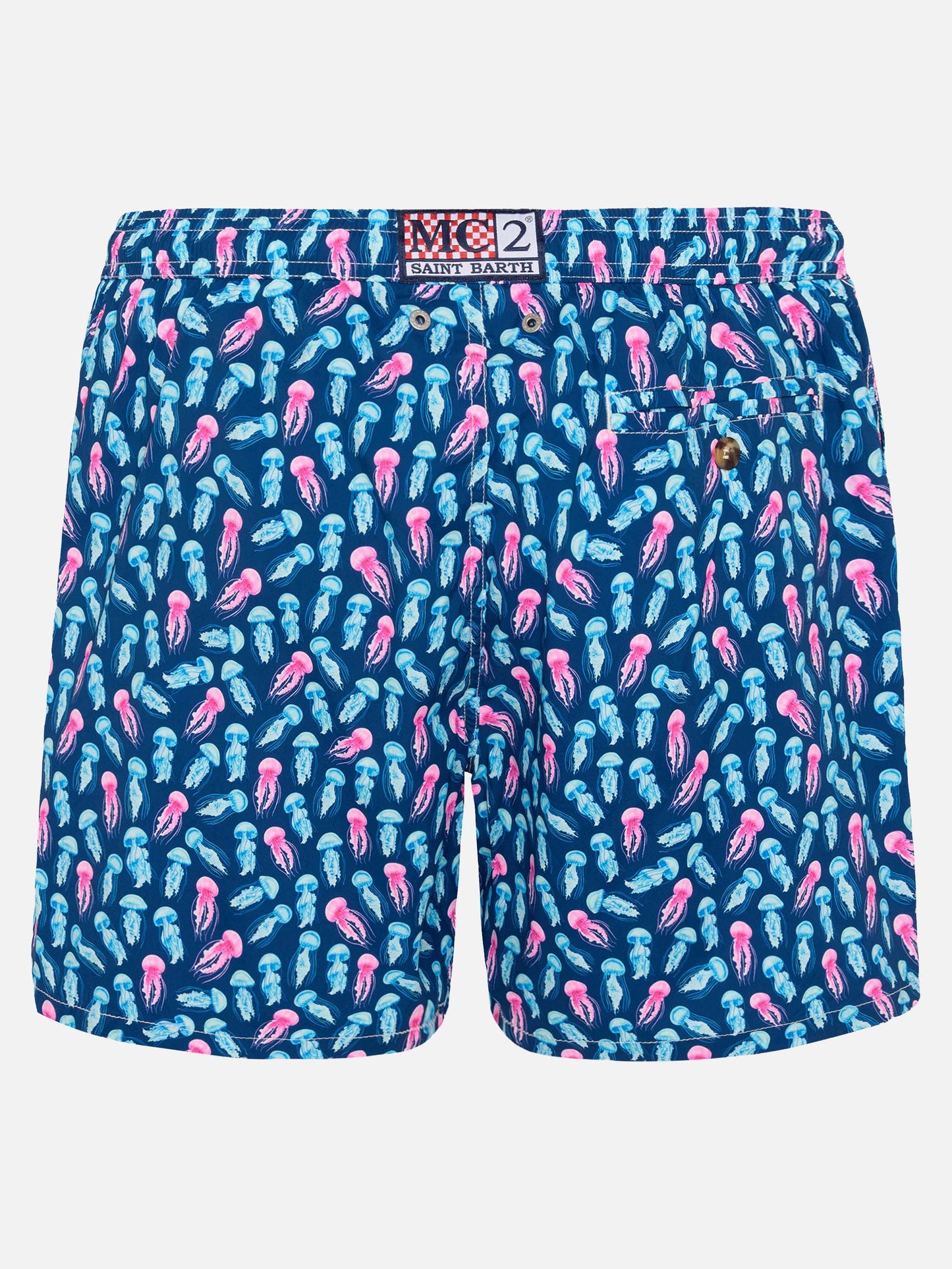 Badeshorts Comfort Light mit Quallen-Print