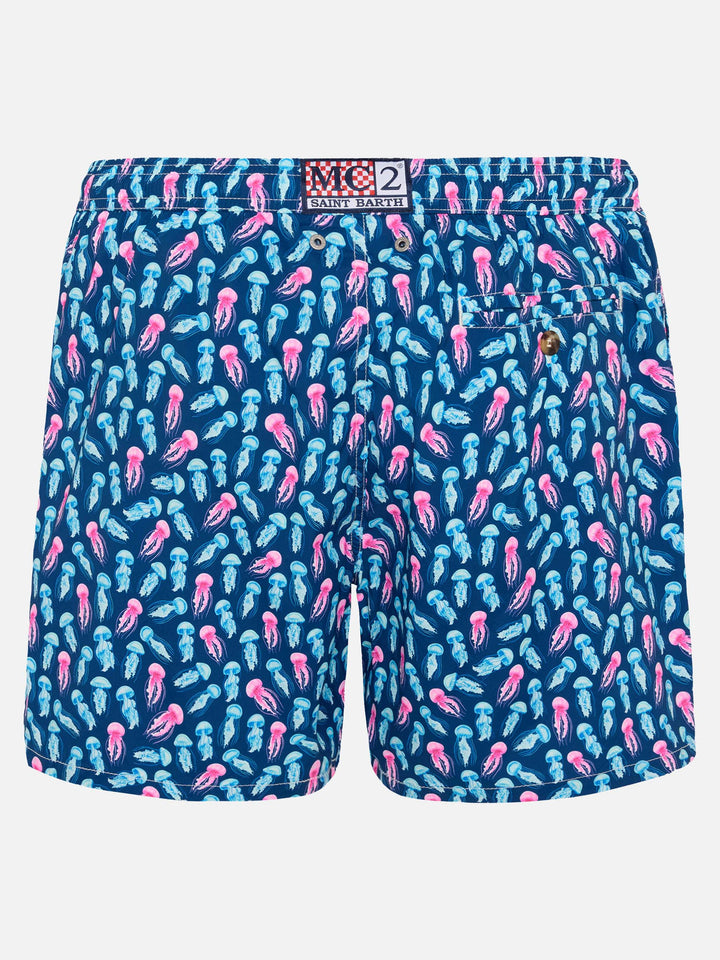 Badeshorts Comfort Light mit Quallen-Print